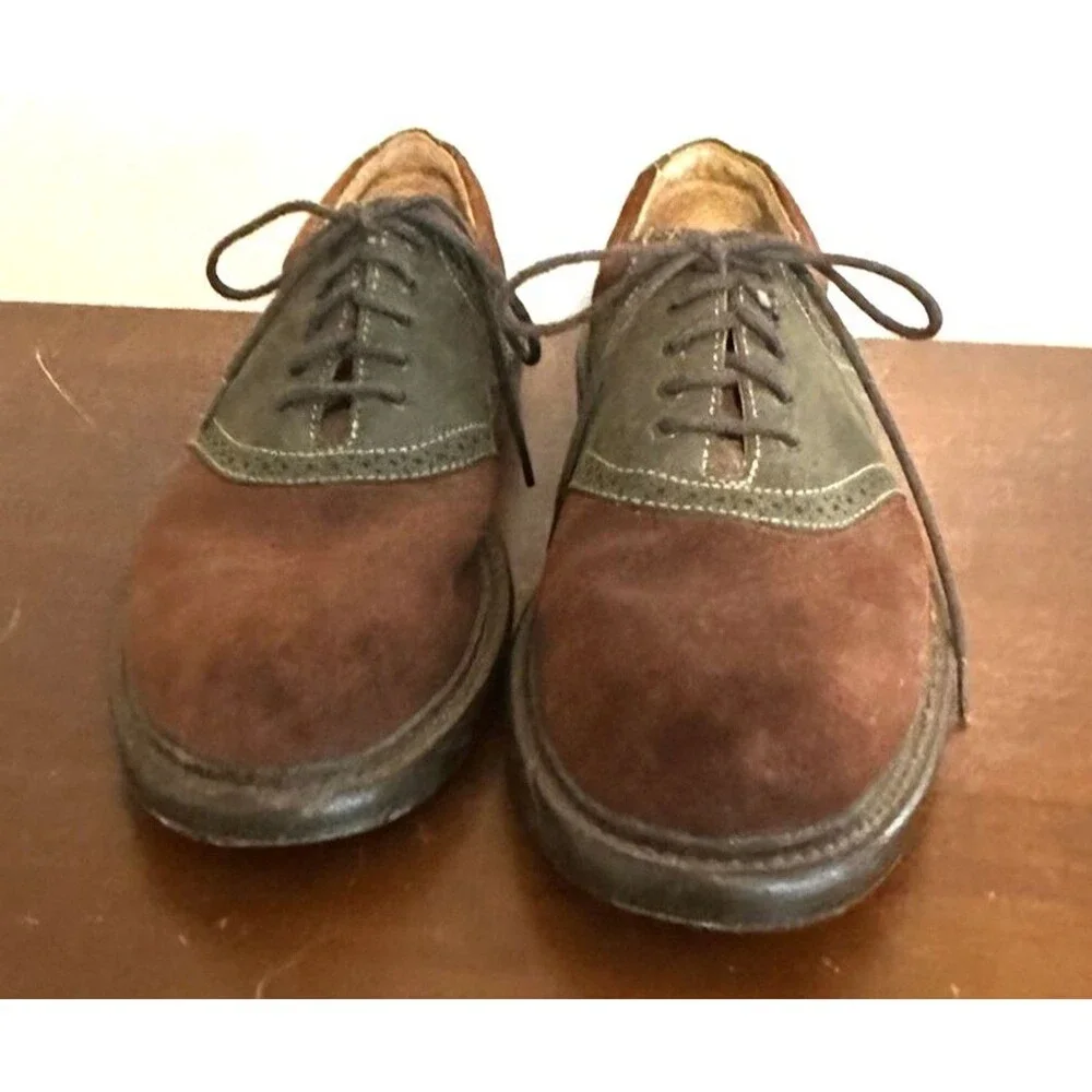 Mens Orvis Size 8 Leather Oxfords Dress Business Comfort